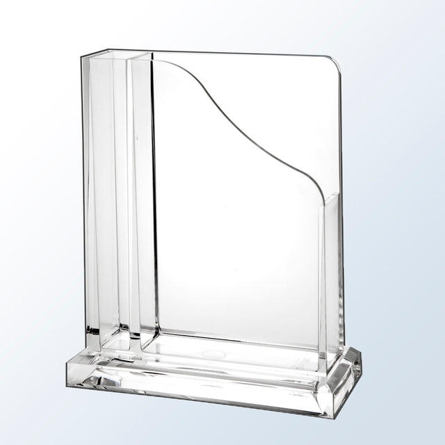 Acrylic Memo & Pen Holder premium recognition award