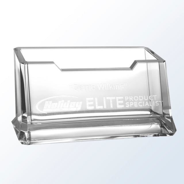 Acrylic Business Card Holder premium recognition award