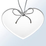 Acrylic Heart Ornament premium recognition award