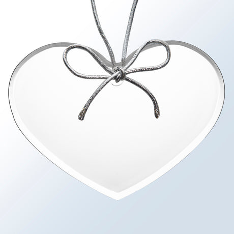 Acrylic Heart Ornament premium recognition award