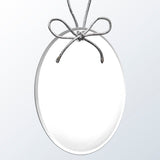Acrylic Oval Ornament premium recognition award