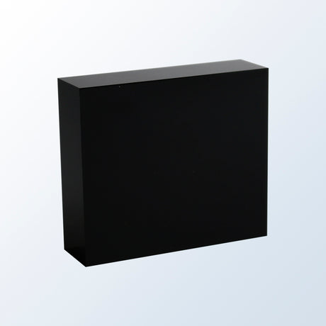 Black Acrylic Block premium recognition award