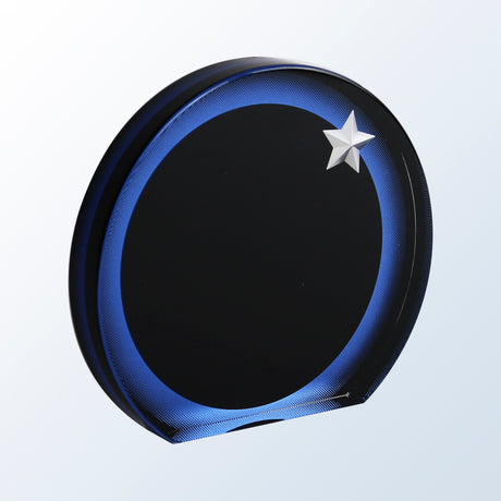 Acrylic Circle Star Award premium recognition award