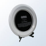 Round Plate Silver premium recognition award
