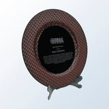 Round Plate Leather premium recognition award