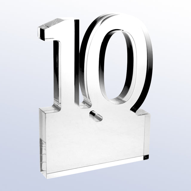 Number 10 premium recognition award