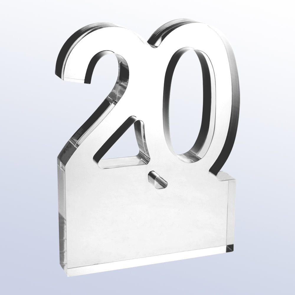 Number 20 premium recognition award
