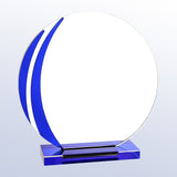 Blue Circle Side Wave premium recognition award