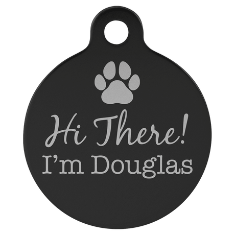 Round Pet Tag