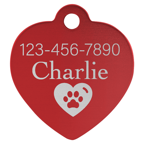 Heart Pet Tag