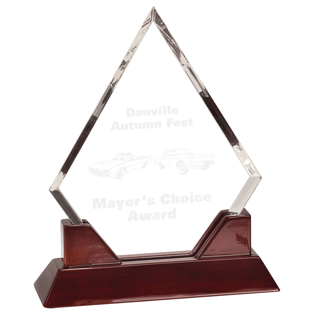 Diamond Prestige Acrylic with Rosewood Piano Finish Base