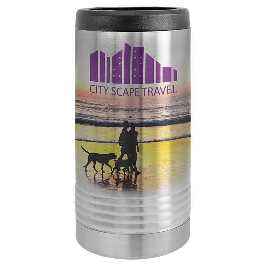 Sublimatable Polar Camel Slim Beverage Holders