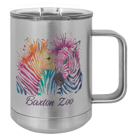 Sublimatable Polar Camel 15 oz. Insulated Mugs