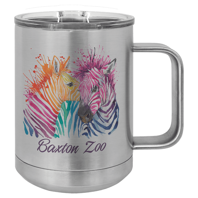 Sublimatable Polar Camel 15 oz. Insulated Mugs