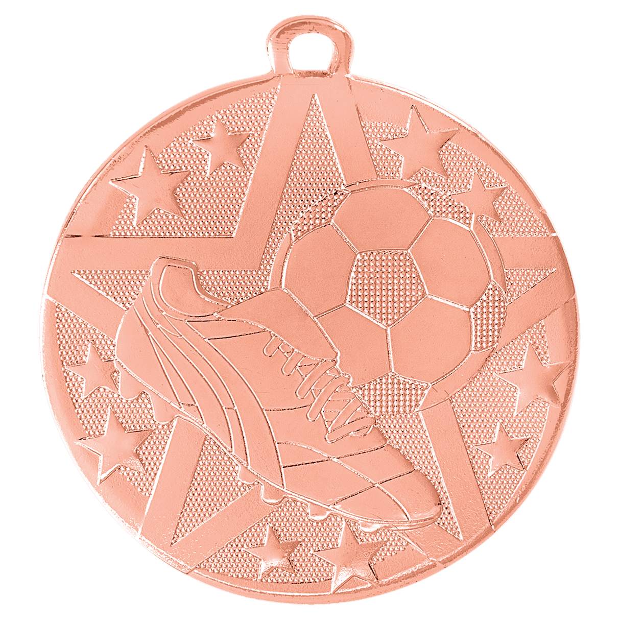 Soccer Superstar Medal-Bronze 2"