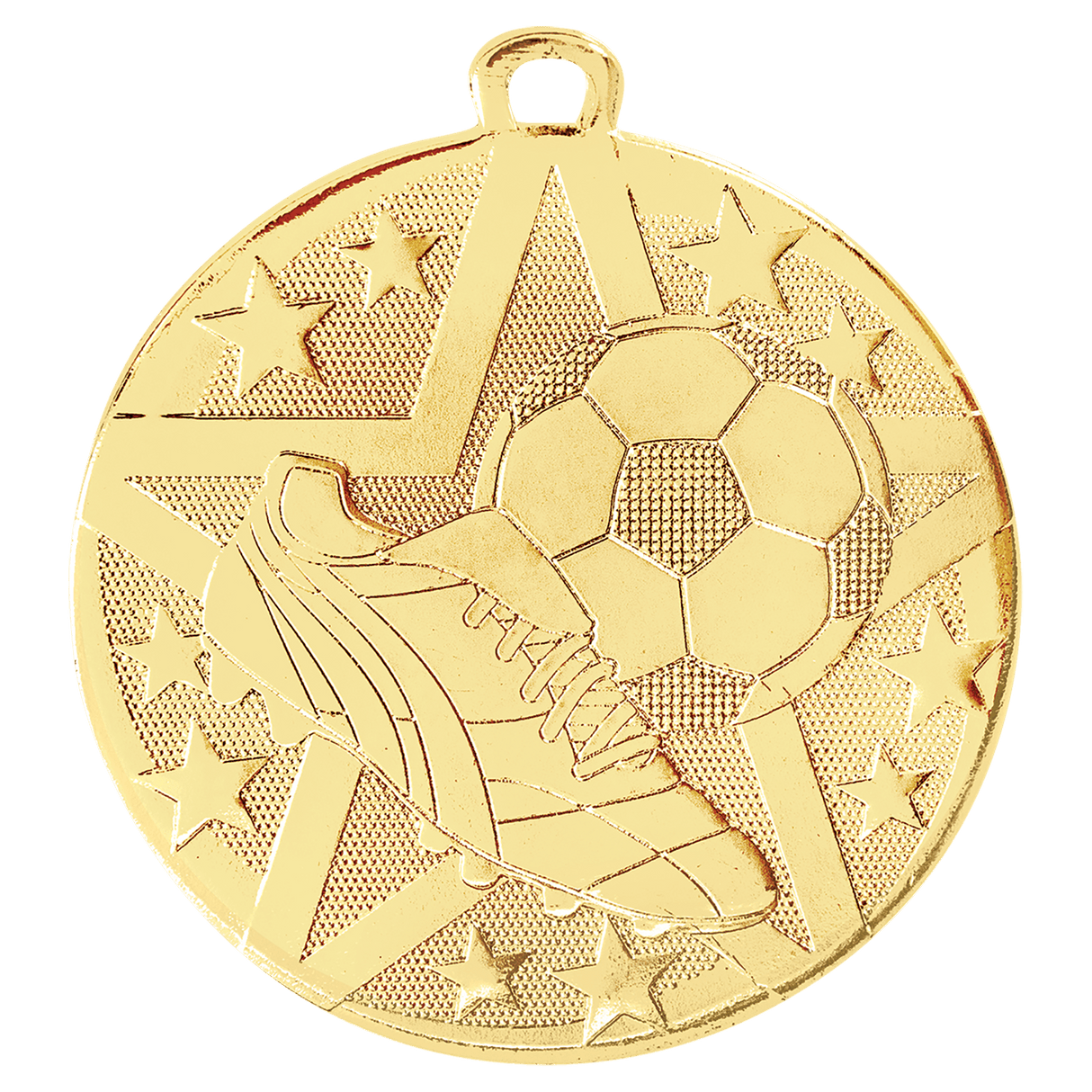 Soccer Superstar Medal-Gold 2"
