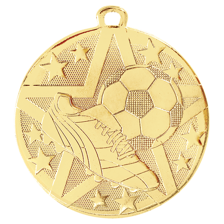 Soccer Superstar Medal-Gold 2"