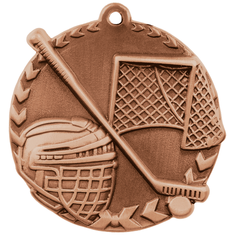 Hockey Millennium Medal-Bronze 1 3/4"