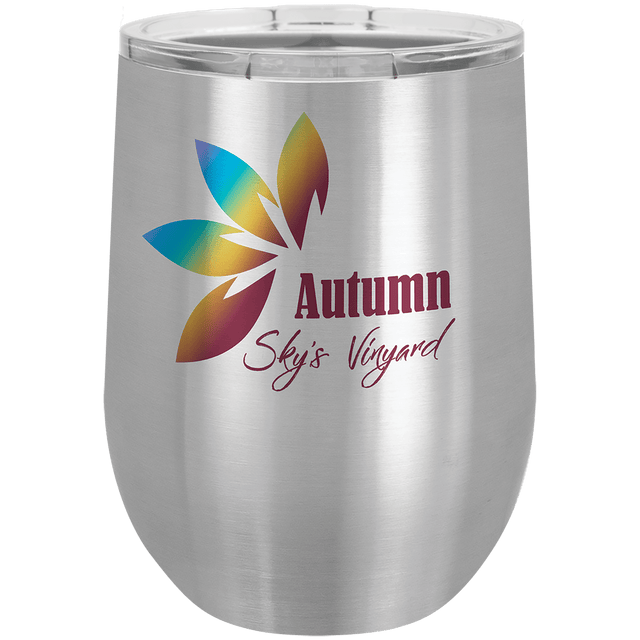 Sublimatable Polar Camel 12 oz. Stemless Wine Tumblers