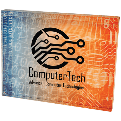 1/2" Sublimatable Acrylic Paperweight