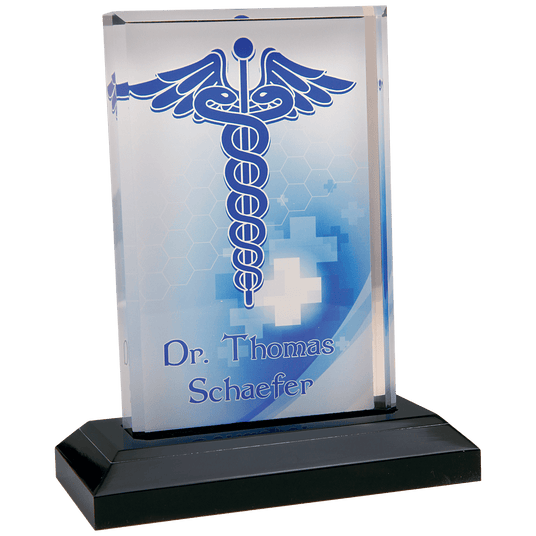 Sublimatable Rectangle Beveled Impress Acrylic