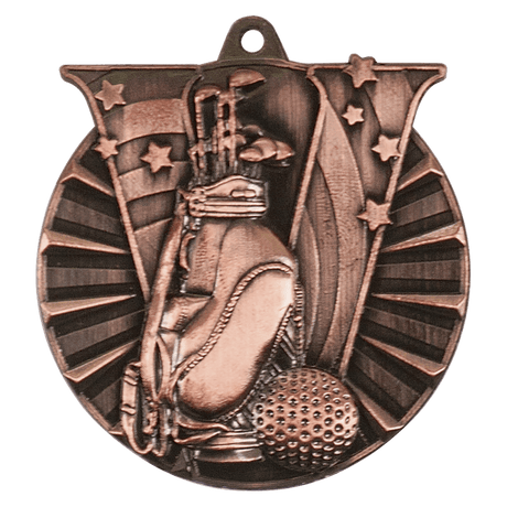 Golf Victory Medal-Bronze 2"