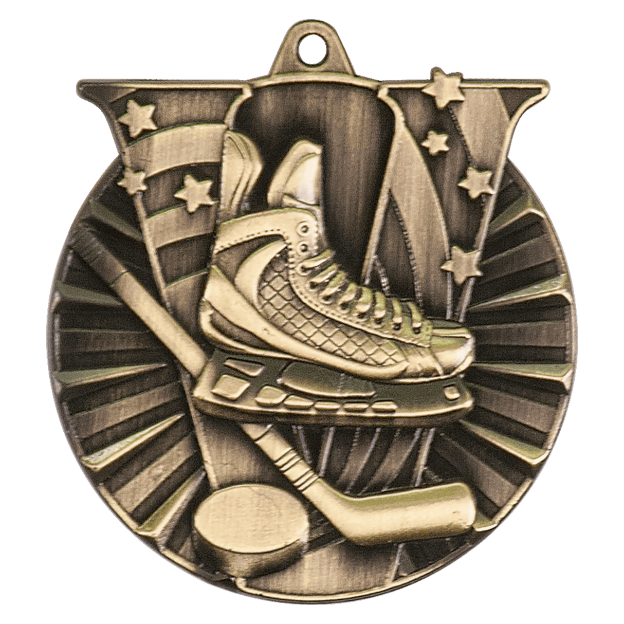 Hockey Victory Medal-Gold 2"