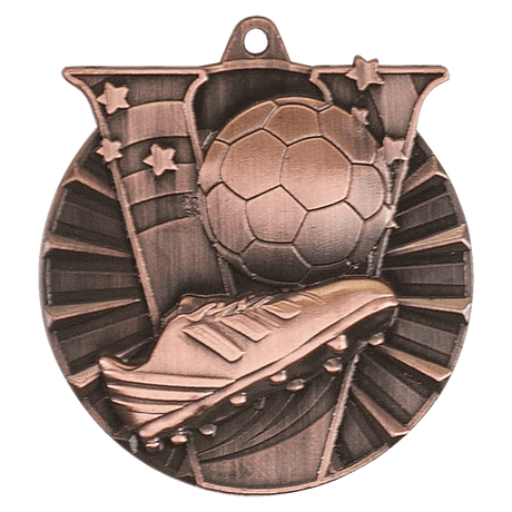 Soccer Victory Medal-Bronze 2"