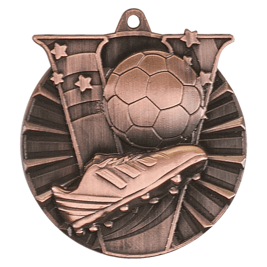 Soccer Victory Medal-Bronze 2"