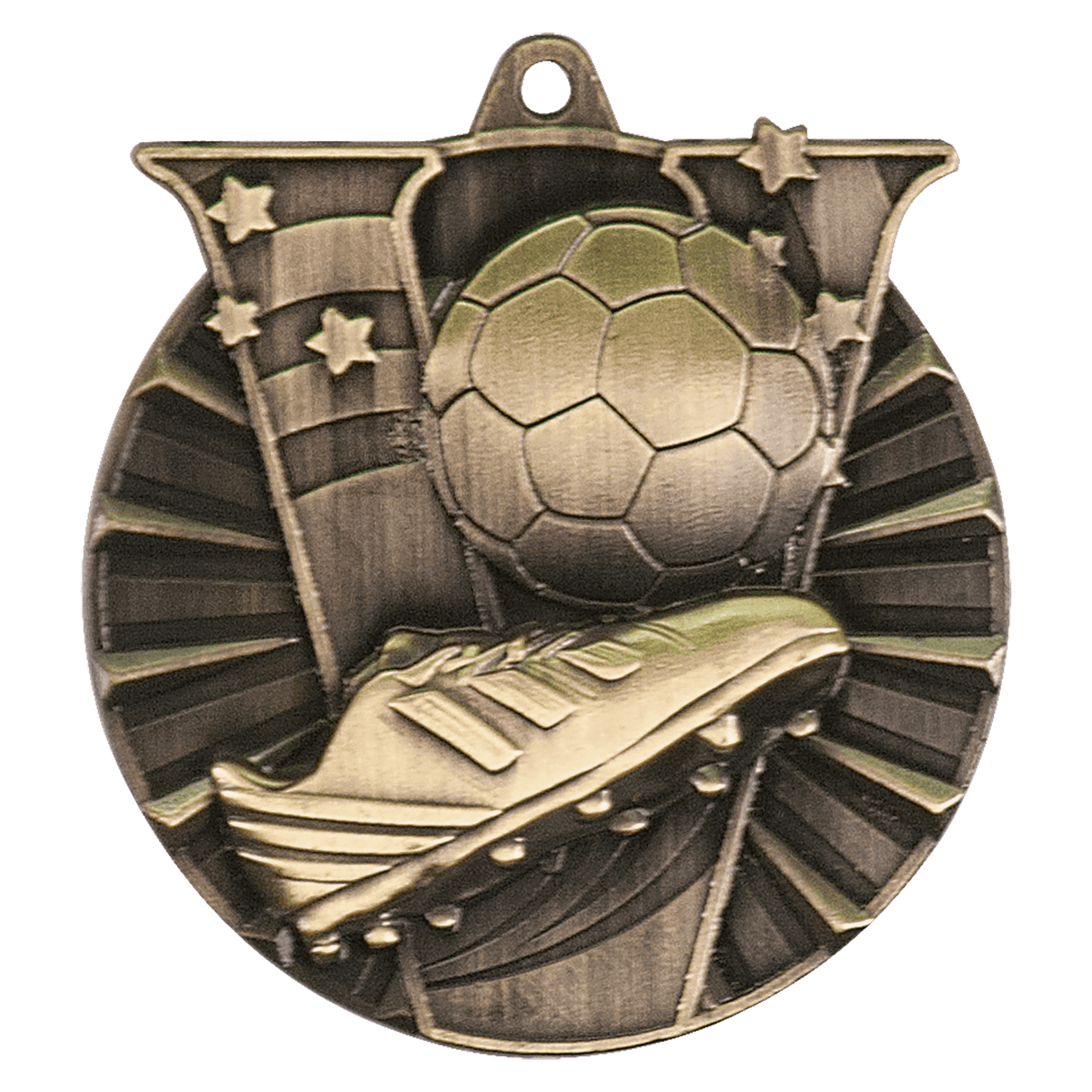 Soccer Victory Medal-Gold 2"