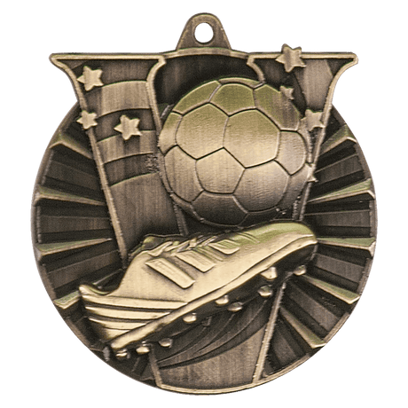 Soccer Victory Medal-Gold 2"