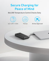 Anker Power Bank (20K, 87W, Built-In USB-C Cable) - AKD Ink