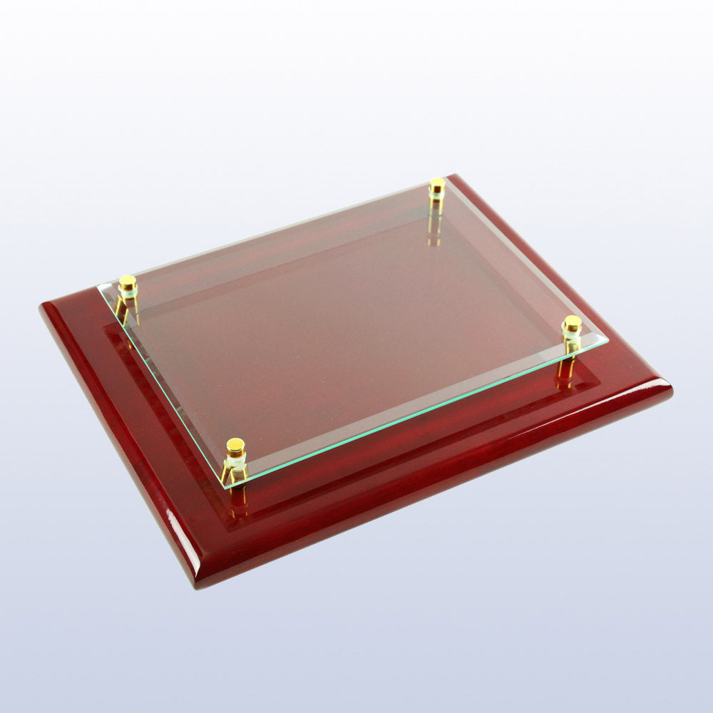 Superior Rosewood Piano Finish Wall Plaque view 3