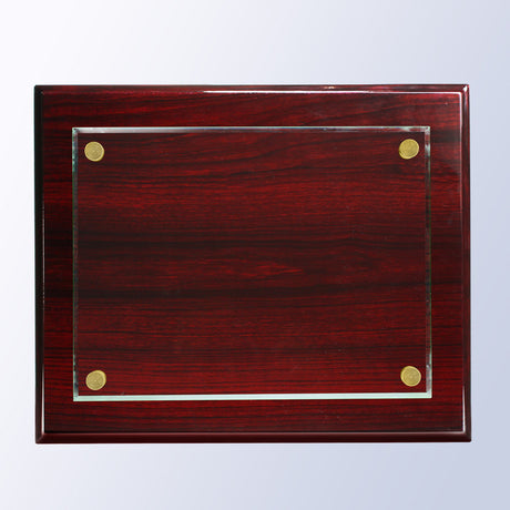 PLAQUE PREMIUM ROSEWOOD PIANO FINISH JADE GLASS view 2