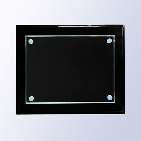 PLAQUE PREMIUM BLACK PIANO FINISH JADE GLASS view 3