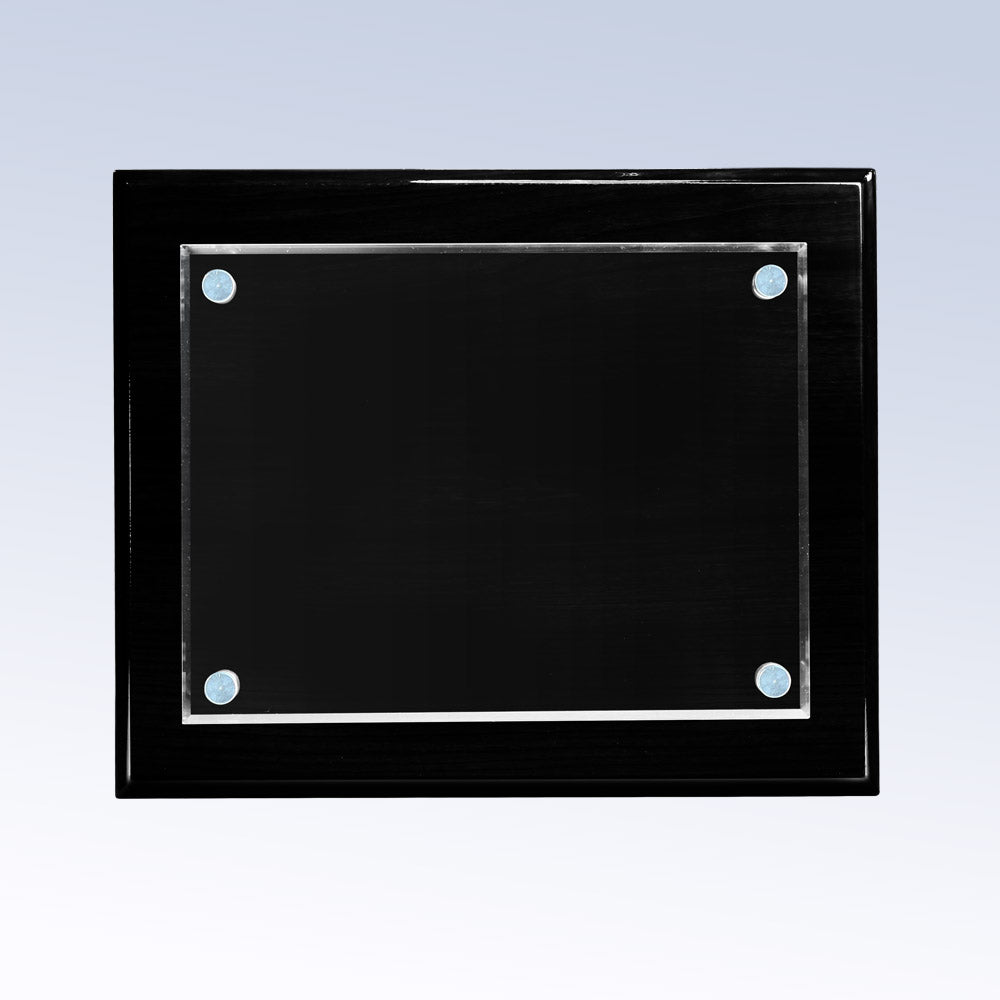 Plaque Premium Black Piano Finish Acrylic premium recognition award