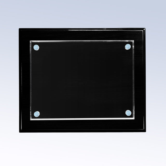 Plaque Premium Black Piano Finish Acrylic premium recognition award