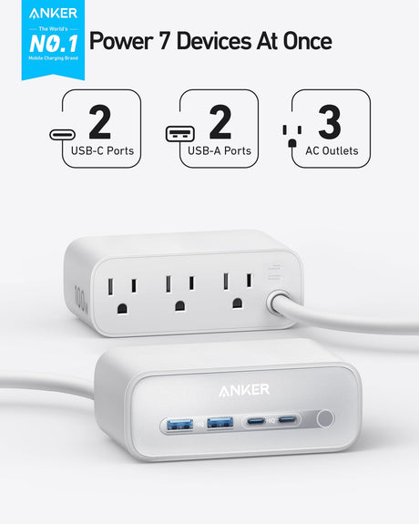 Anker Charging Station (7-in-1, 100W) - AKD Ink