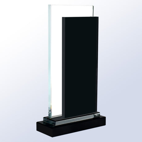 Black Rectangle - Black Base premium recognition award