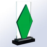 Green Diamond/Black base premium recognition award