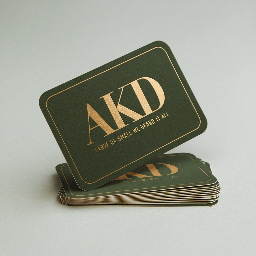 Rounded Corners Business Card