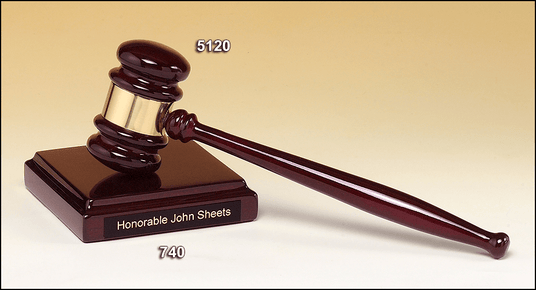 Gavel Plaques