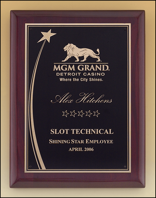 Piano Finish Plaques