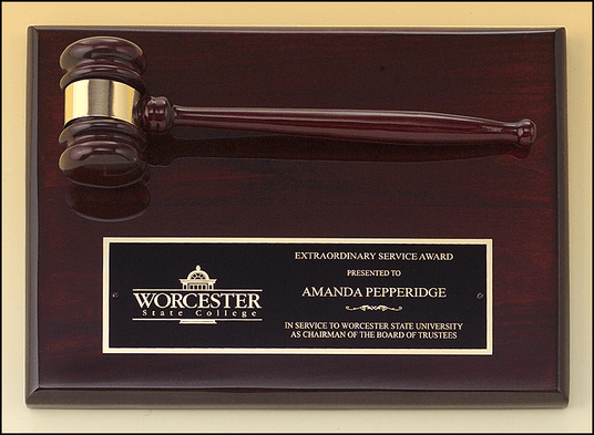 Gavel Plaques