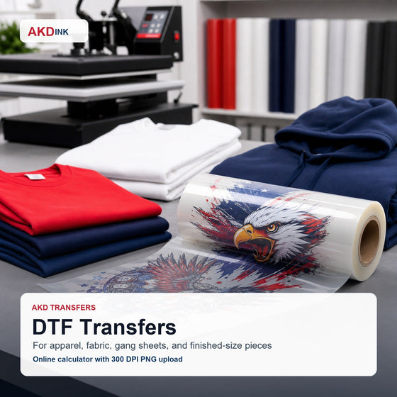Custom DTF Transfers & Gang Sheets