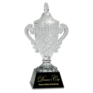 Crystal Cup on  Pedestal Base-AKD Ink