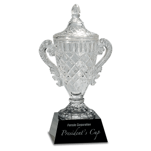 Crystal Cup on  Pedestal Base-AKD Ink