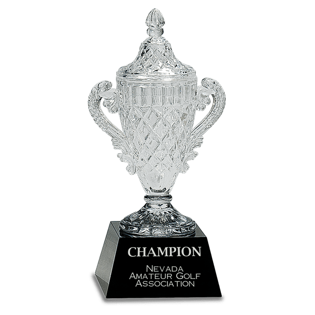 Crystal Cup on  Pedestal Base-AKD Ink
