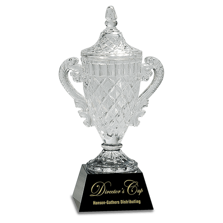Crystal Cup on  Pedestal Base-AKD Ink