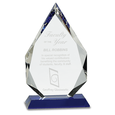 Diamond Crystal on  Pedestal Base-AKD Ink